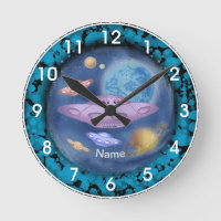 Horloge du voyage en navette spatiale