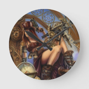 Horloge du voyageur du temps Steampunk !