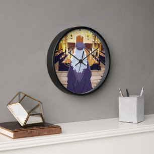 Horloge Dumbledore Parlant dans la grande salle Hogwarts