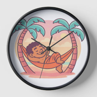 Horloge Dumi Palm Dreamer Clock