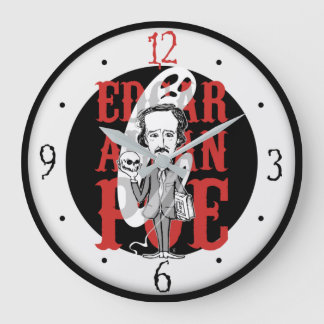 Horloge Edgar Allan Poe