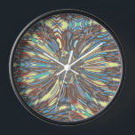 Horloge Edgy African Urban Pop Art Conception optique Abst<br><div class="desc">Edgy African Urban Pop Art Design optique Abstrait Transformez votre espace avec ce chef-d'oeuvre Afro-Urban Pop Art ! Les éclats de couleurs vives et les motifs tribaux abstraits créent un impact visuel électrisant, parfait pour les maisons modernes, artistiques et afro-futuristes. Découvrez le monde dynamique de notre Edgy African Urban Pop...</div>