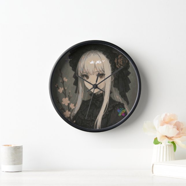 Horloge Elegance of the Midnight Blossom Maiden (Maison)