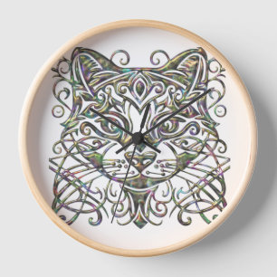 Horloge Élégant chat d'Balone