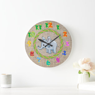 Horloge éléphant
