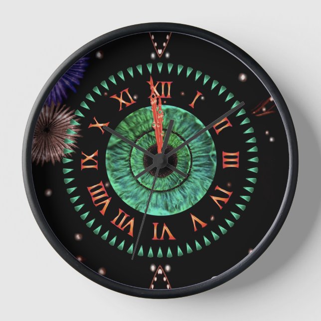 Horloge Emerald Midnight Clock (Recto)