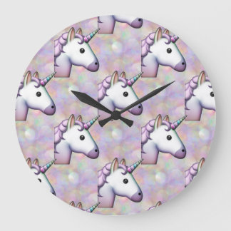 horloge émoticônes de licorne hologramme