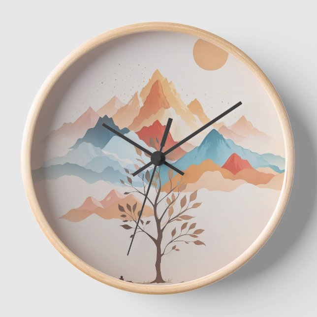 Horloge en Acrylique (Recto)