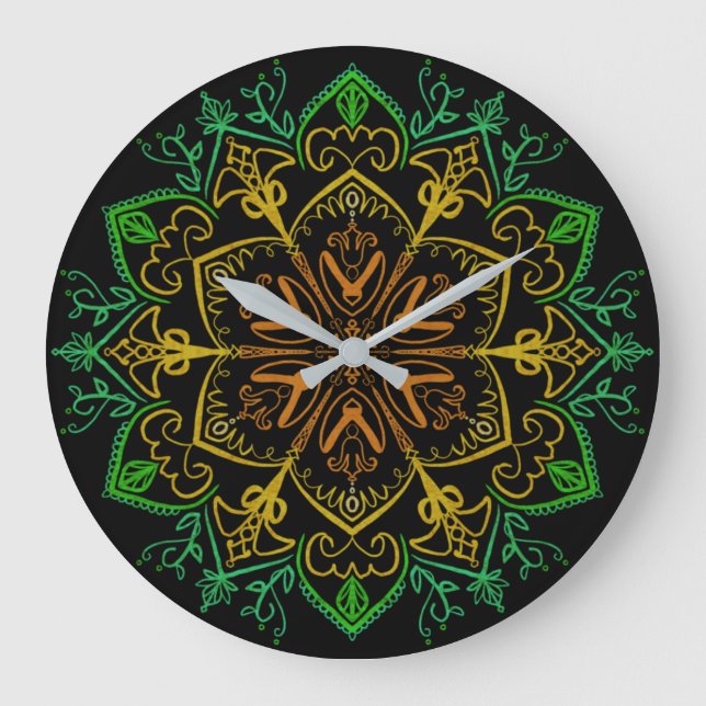 Horloge en Acrylique (Recto)