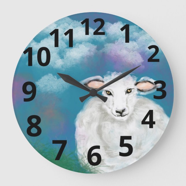 Horloge en Acrylique (Recto)