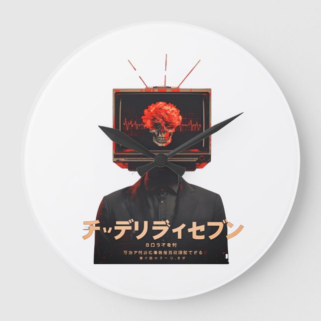 Horloge en Acrylique (Recto)