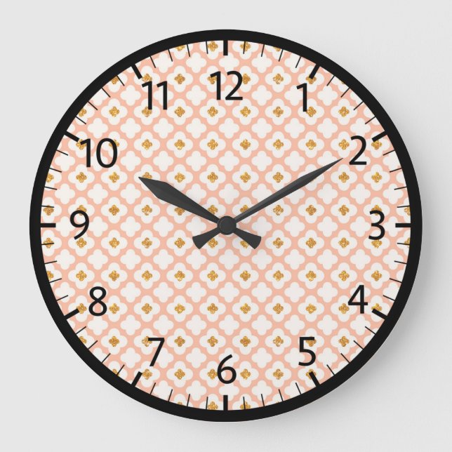 Horloge en acrylique durable (Recto)