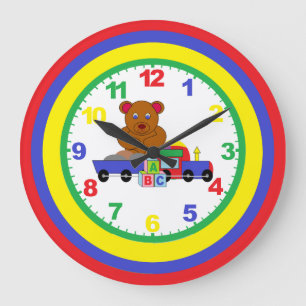 Horloge Enfants De Nourriture Avec Nombre