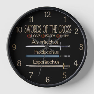 Horloge Épées Des Fans De Croix Dresde
