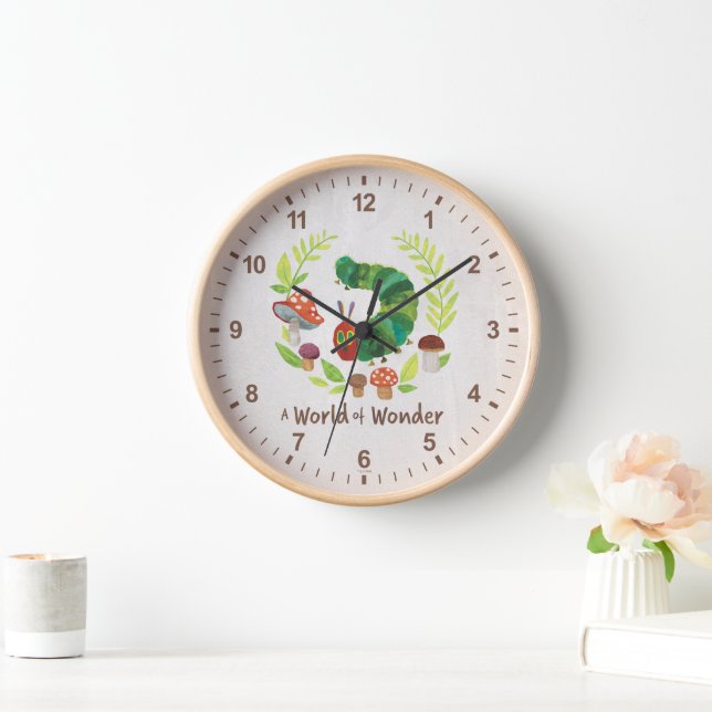 Horloge Eric Carle | Un monde de merveilles (Maison)