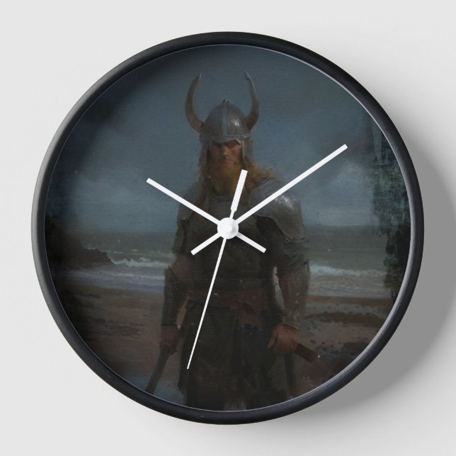 Horloge Erik le héros viking rouge (Recto)
