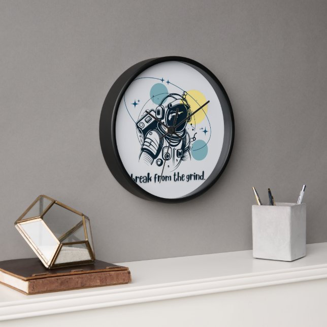 Horloge Espace à l'horloge (Bureau)