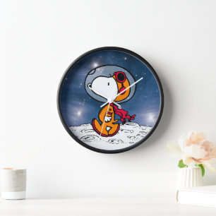 Horloge ESPACE   Astronaute de Snoopy