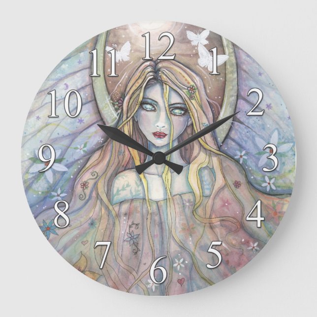 Horloge fantaisie Ange de l'Espoir (Recto)