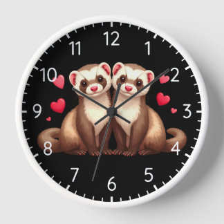 Horloge Ferret Love