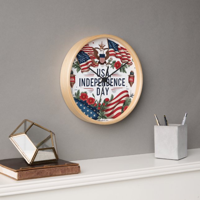 Horloge Fête de l'Indépendance (Bureau)