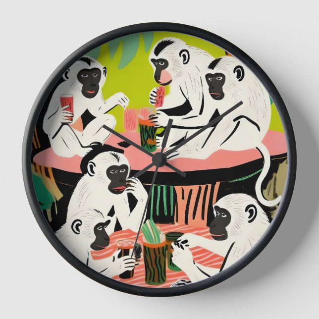 Horloge Fin de semaine du jeu (Recto)