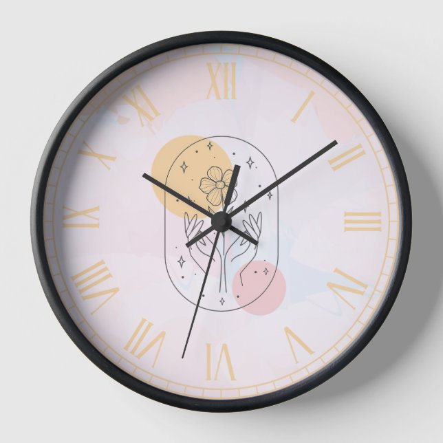 Horloge Fleur (Recto)