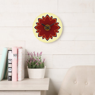 Horloge Fleur - Conception Florale