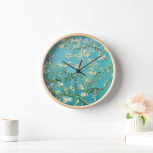 Horloge Fleurs d'amandes   Vincent van Gogh