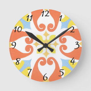 Horloge florale