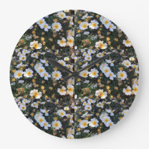 Horloge florale