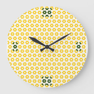 Horloge - Florets jaunes (rév.)