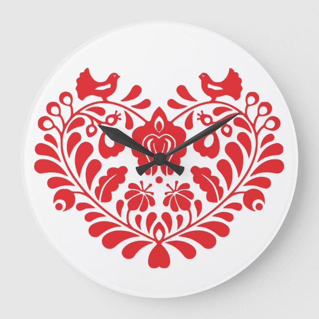 Horloge folklorique (Recto)