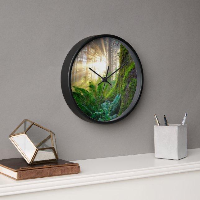 Horloge Forêt de la côte pacifique, Oregon (Bureau)