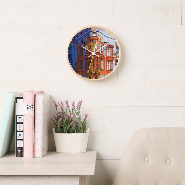 Horloge Fred et George chez Weasley's Wizard Wheezes (Salle de lecture)
