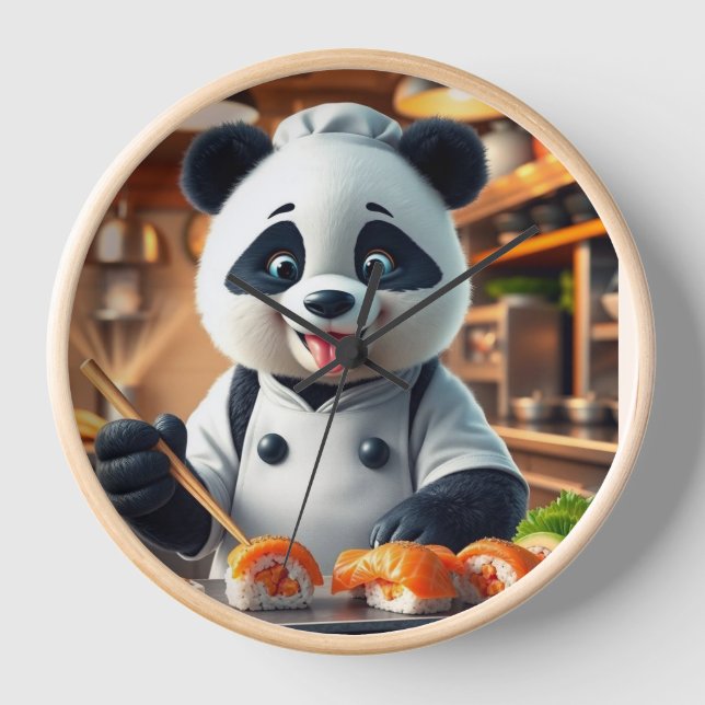 Horloge Funny animal art – perfect gift for animal lovers  (Recto)