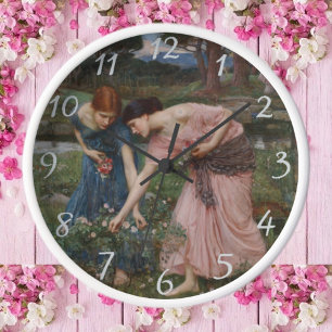 Horloge Gather Ye Rosebuds While Ye May