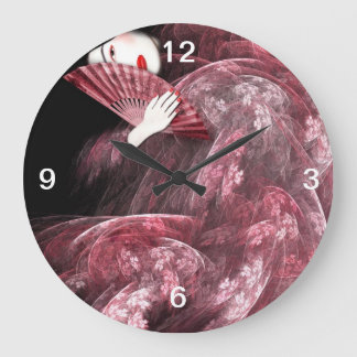 Horloge geisha rose