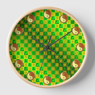 Horloge Gémeaux & Chèvre de Bois
