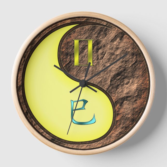 Horloge Gémeaux & Serpent de Terre (Recto)