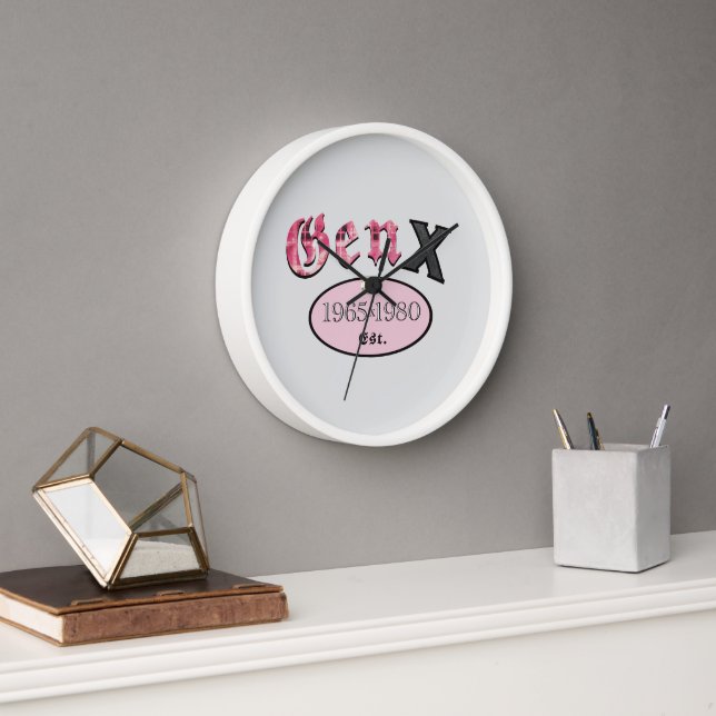 Horloge Gen X 1965-1980 (Bureau)