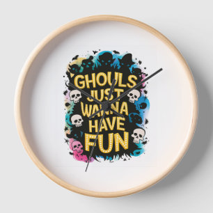 Horloge Ghouls veut juste s'amuser
