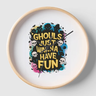 Horloge Ghouls veut juste s'amuser