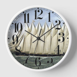 Horloge Goélette Thomas W Lawson 1900s