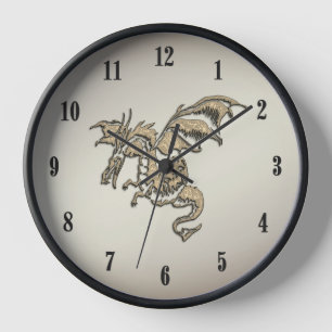 Horloge Golden Dragon