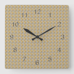 Horloge - Golden Links Chain Mail sur Grey