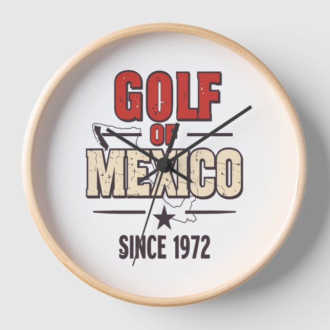 Horloge Golf Wives Fleurs de Club Social (Recto)