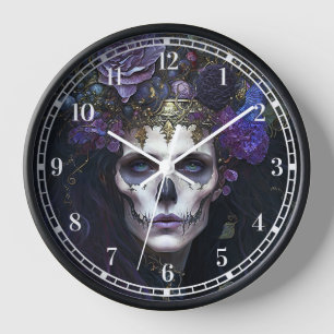 Horloge Goth Queen Imaginaire Art