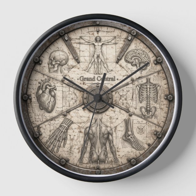 Horloge Gothique Médicale (Recto)
