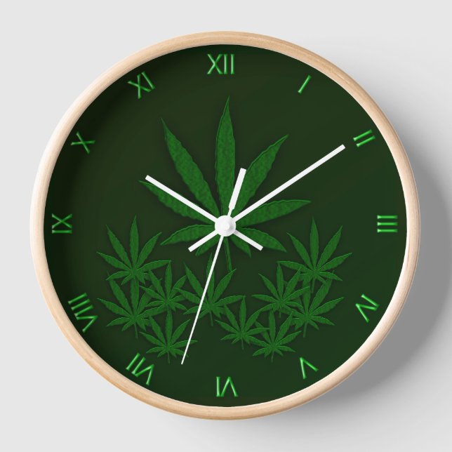 Horloge Graine verte (Recto)